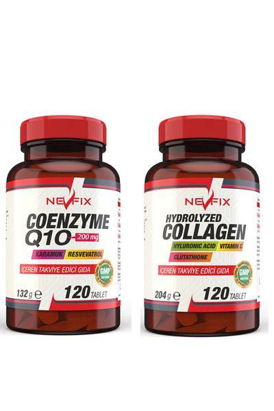 Nevfix Collagen Collagen 120 Tablet Coenzyme Q10 200 Mg 120 Tablet