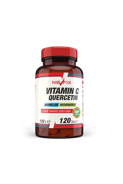 Nevfix Vitamin C 1000 Mg 120 Tablets Selenium 200 Mcg 120 Tablets