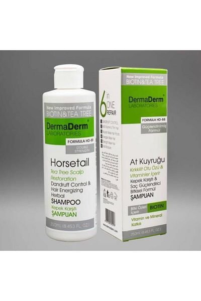 DermaDerm 250 ml Extract Ponytail Dandruff Shampoo