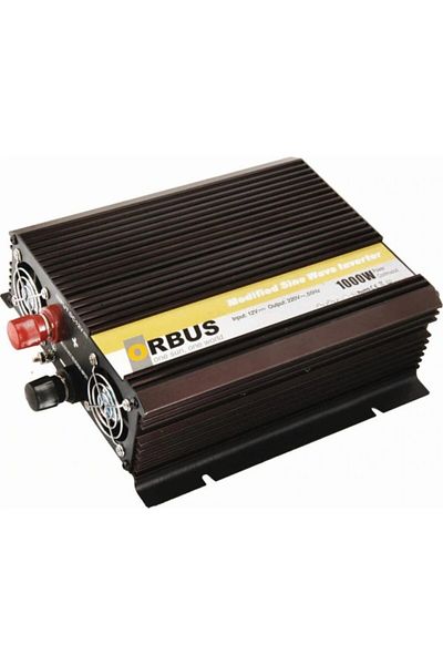 ORBUS Car1K 12V 1000W Modified Sine Wave Inverter