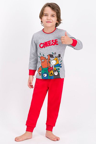 ROLY POLY Boy's Gray Pajama Set