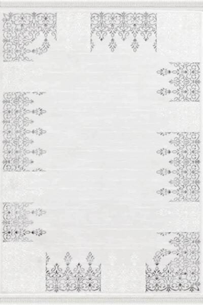 Padişah Halı Platin Serisi Pn007 695 Gri Beyaz