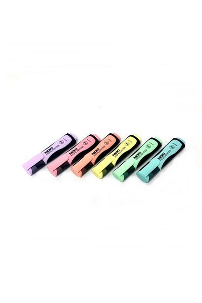 Noki Pastel Highlighter 9000 6-Piece Highlighter