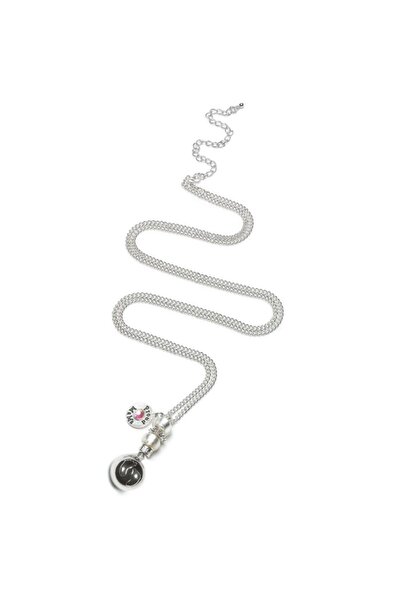 Proud MaMa Hamile Kolyesi Proud MaMa Babybell Baby Feet Deluxe Silver-Plate