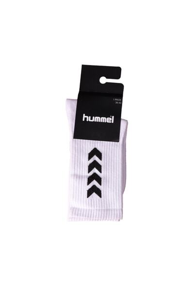 hummel Șosete unisex, alb, negru, pentru echipamente sportive