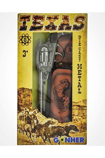 Gonher Revolver 8'li Mantar Kovboy Oyuncak Tabanca Seti