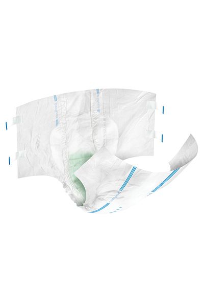 Canped Waistbanded Textile Diapers Extra Large (xl) Pack of 7