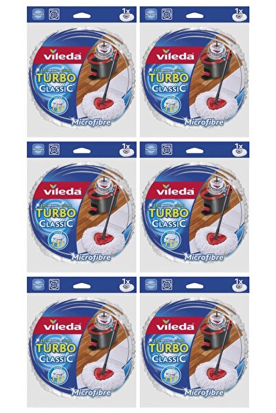 Vileda Turbo & Easy Wring Yedek Paspas X 6 Adet