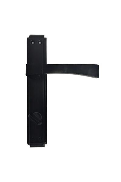 Hira Babil Rose Matte Black Door Handle Aluminum WC