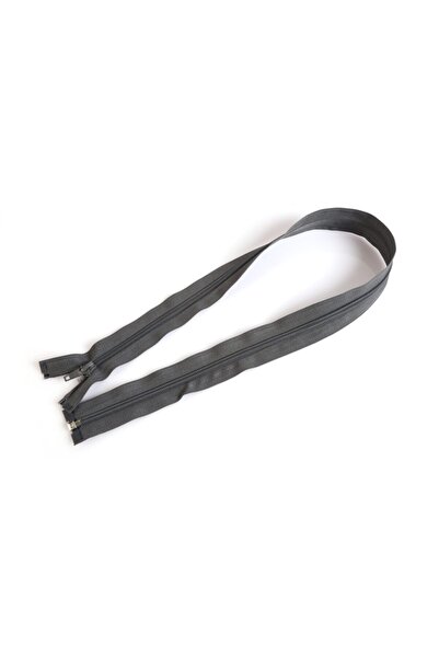 Koza Fermuar 80cm Gri Mont Fermuarı 5 Adet