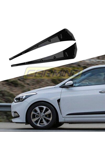 Carmind Hyundai I20 Yan Çamurluk Venti Piano Black (2 Adet)