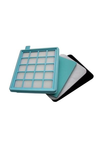 Philips Powerpro Active Compact FC 9323 - Set de 4 filtre Hepa cu cutie originală