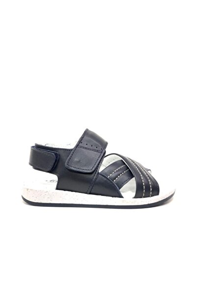 Tuğba Ortopedi Чоловічі дитячі сині сандалі з натуральної шкіри