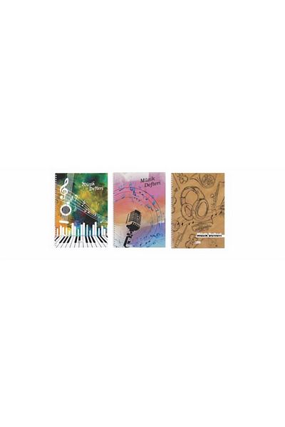 KESKİN COLOR كتاب الموسيقى الحاد A4 40yp.spr290300-99