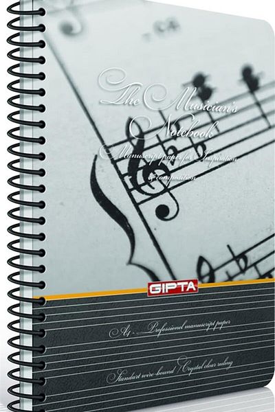 Gıpta كتاب الموسيقى A4 Sprهارد 80yp1700
