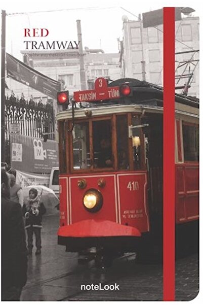 Scrikss Notelook Red Tram A6 Lined Notebook