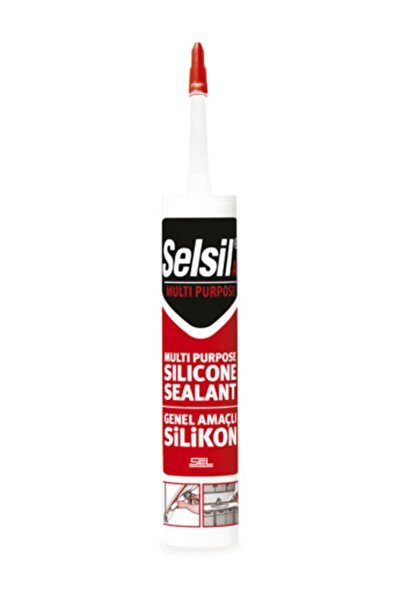 Selsil Genel Amaçlı Gri Silikon