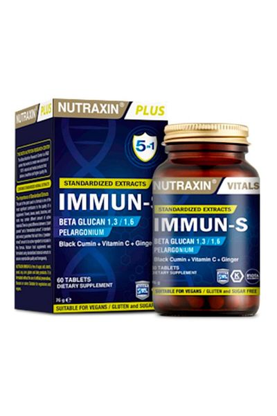 Nutraxin Immun-s 60 Capsules - Dispersed Herniated Product