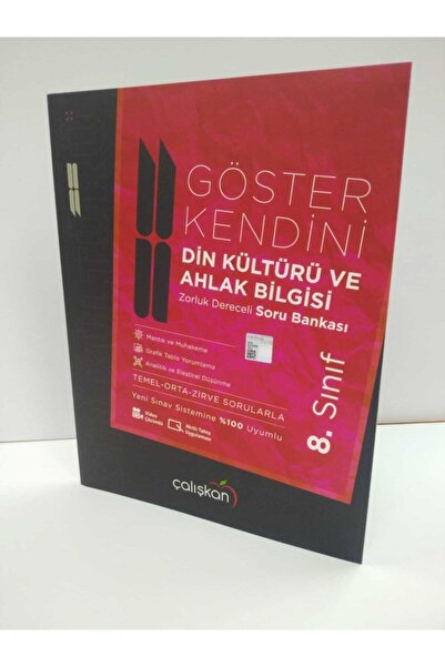 Çalışkan Yayınları 8. Sınıf Göster Kendini Din Kültürü Ve Ahlak Bilgisi Soru ...