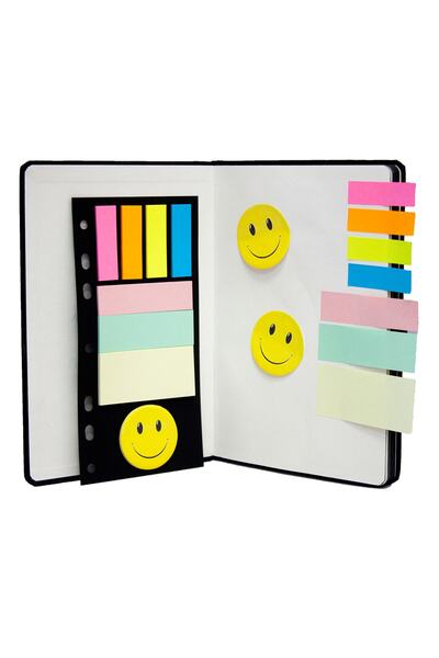 Paste Notes Smile Organizer Adhesive Note Paper