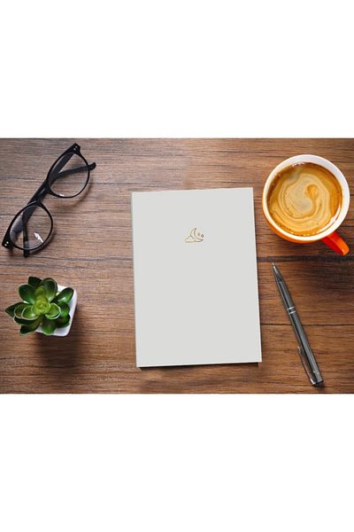 AKILLICA Pastel Notebook Blue 9 Cm X 14 Cm