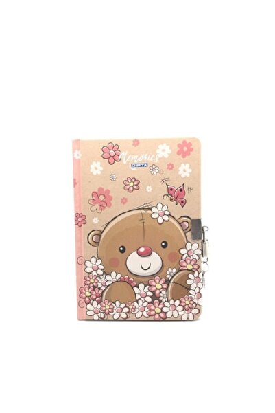 Gıpta Memories 17X24 Scrapbook 96 Sheets Unlined Notebook 3428 Teddy Bear