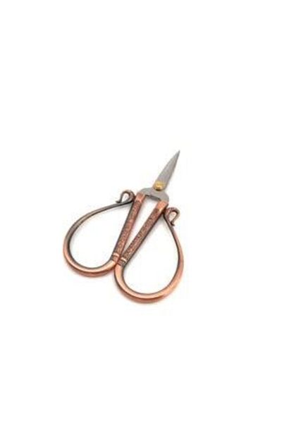 Fiona İstanbul Vintage Scissors Copper Engagement Promise Scissors