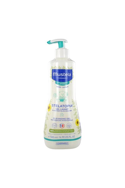 Mustela Stelatopia Cleansing Gel 500 ml Çok Kuru Ciltlere Özel