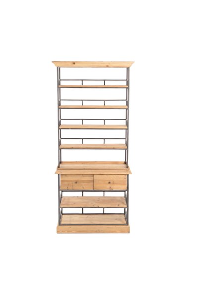 GAN DECOR Meşe Kitaplık