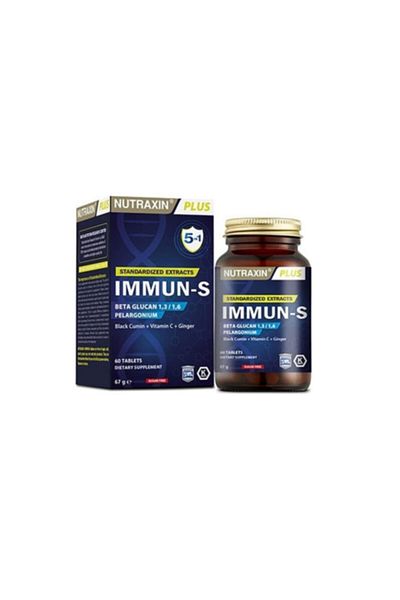 Nutraxin Immun-s 60 Tablets - Food Supplement