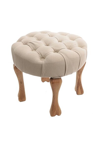 GAN DECOR Yuvarlak Kapitone Puf