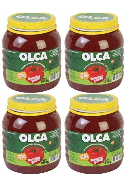 Olca Domates Salçası 1650 gr 4 Adet P1801s6427