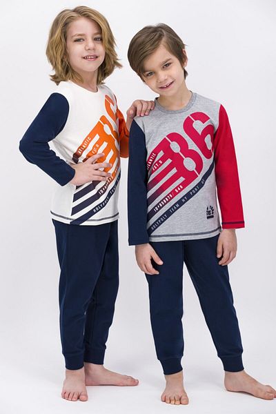 ROLY POLY New York Boy's Long Sleeve Pajama Set