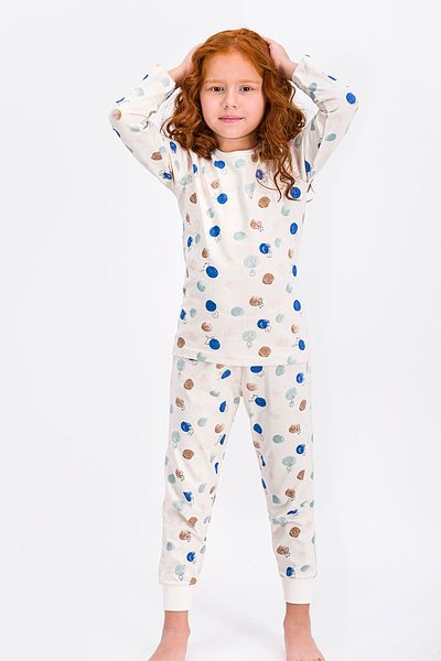 ROLY POLY Rolypoly Happy Baloons Rabbit Vanilla Girls' Pajama Set