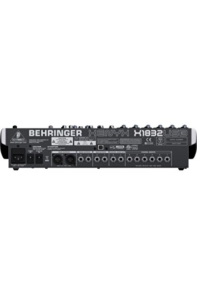 Behringer Xenyx 1832usb 18-ın 3/2-bus Mixer With British Eqs, 24-bit Multi-fx Pro. & Usb/audio Int.