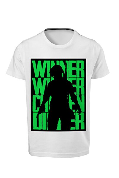ACR Giyim Pubg - Pobednik Pobednik - Digitalna štampa paket zeleni unisex T-s...