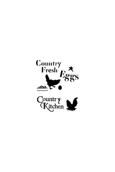 Cadence Chicken Themed Stencil (sample)