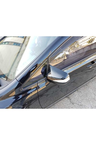 Genel Markalar Honda Civic FD6 Uyumlu Batman Yarasa Ayna Kapağı Piano Black /...