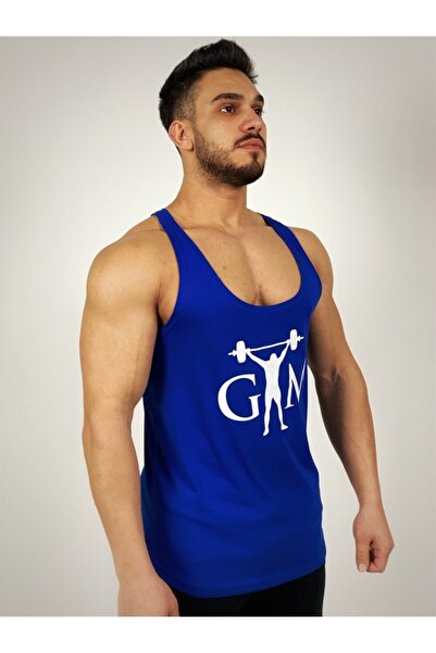 BLACK Μπλε ανδρικό εσώρουχο γυμναστικής