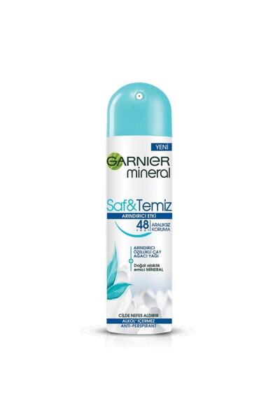 Garnier Mineral Saf&Temiz Sprey Deodorant 150 ml