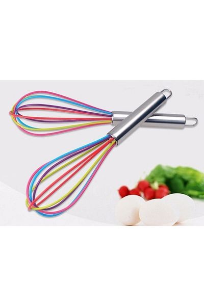Eminonutoptanci 25 cm Silicone Whisk and Mixer