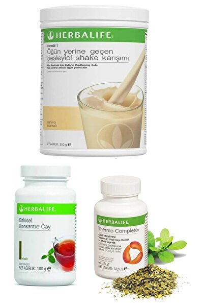 Herbalife Set Vanilya Shake Klasik Çay Thermo Complete Set