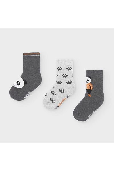 MAYORAL Baby Boy Panda Socks Set of 3