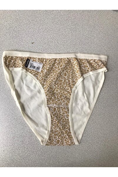 Tutku 12'li Paket Bayan Kadın Desenli Bikini Külot Asorti Kilot