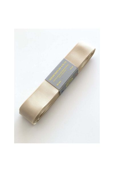 Hobigram Κρεμ Grosgrain Κορδέλα 3 εκ. 10 Mt-grkc3-1020 – Διακοσμητική κορδέλα, Κομψό Σχέδιο, Γυναικείο Αξεσουάρ – Διακόσμηση