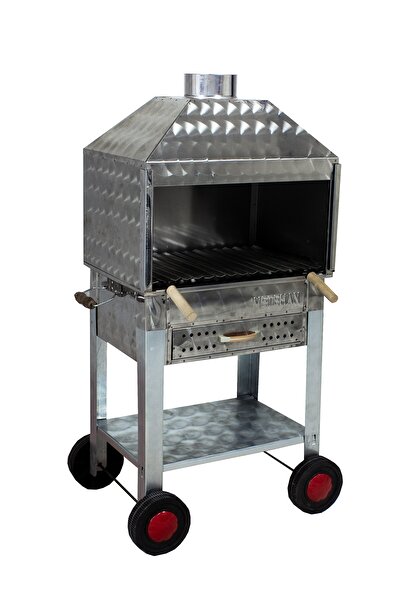 3M Mth-201 Davlumbazlı Çekmeceli Lama Izgaralı Mangal (4 Tekerlekli)