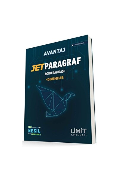 Limit Yayınları Avantaj Yeni Nesil Jet Paragraf Soru Bankası + Denemeler 2020