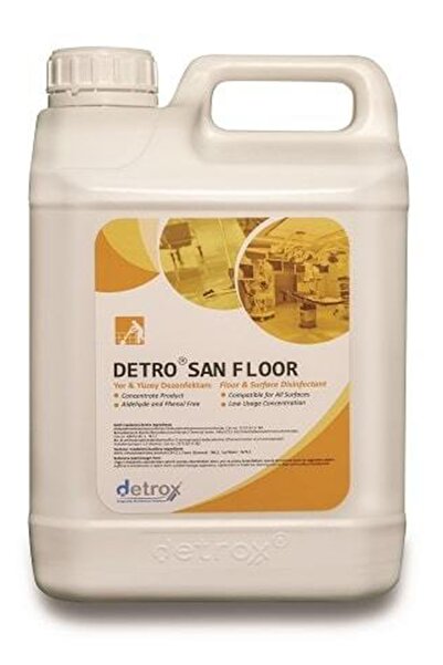 Detrox Detro San Floor Konsantre Yer Ve Yüzey Dezenfektanı 5l