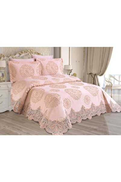 Ayhan Çeyiz Odessa Fransız Dantelli Pike Seti