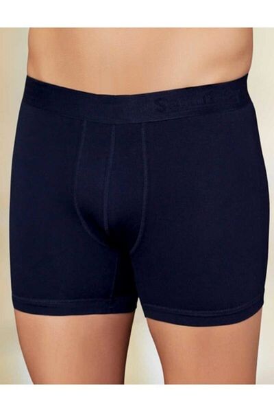 İki Yıldız Boxer pentru bărbați bleumarin din Lycra